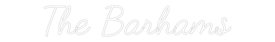 CREATE YOUR OWN WEDDING NEON SIGN The Barhams