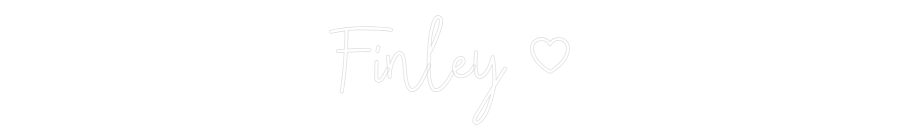 CREATE YOUR OWN WEDDING NEON SIGN Finley 