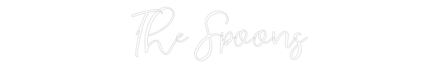 CREATE YOUR OWN WEDDING NEON SIGN The Spoons