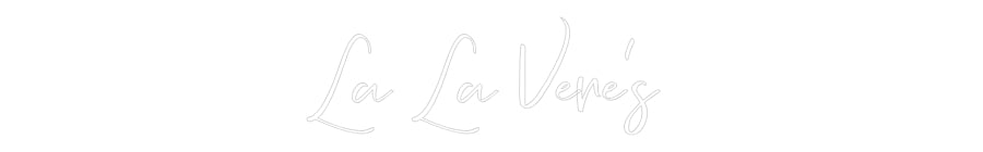 CREATE YOUR OWN WEDDING NEON SIGN La La Vere's