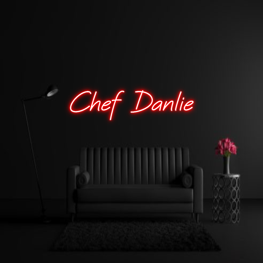 CREATE YOUR OWN WEDDING NEON SIGN Chef Danlie