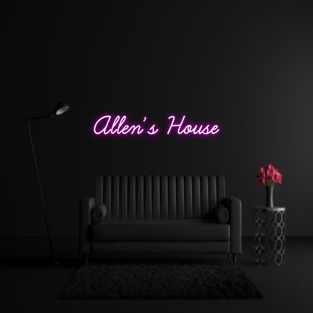 CREATE YOUR OWN WEDDING NEON SIGN Allen’s House