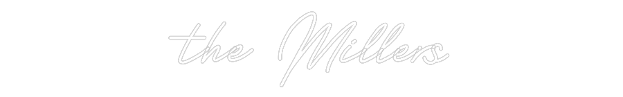 CREATE YOUR OWN WEDDING NEON SIGN the Millers