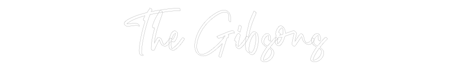 CREATE YOUR OWN WEDDING NEON SIGN The Gibsons