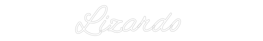 CREATE YOUR OWN WEDDING NEON SIGN Lizardo