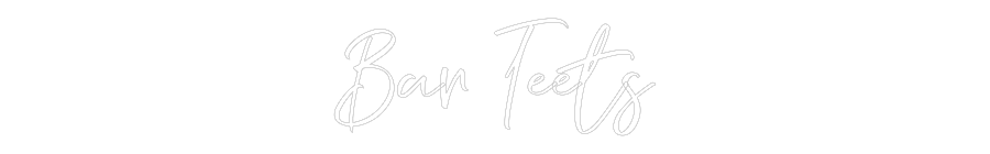 CREATE YOUR OWN WEDDING NEON SIGN Bar Teets