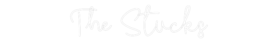 CREATE YOUR OWN WEDDING NEON SIGN The Stucks