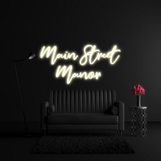 CREATE YOUR OWN WEDDING NEON SIGN Main Street
...