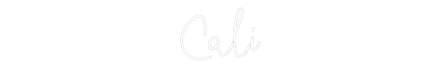 CREATE YOUR OWN CUSTOM NEON Cali