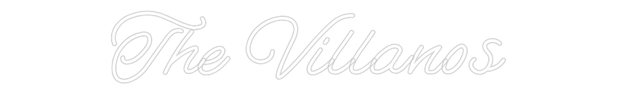 CREATE YOUR OWN WEDDING NEON SIGN The Villanos