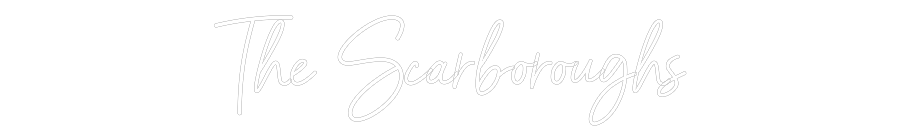 CREATE YOUR OWN WEDDING NEON SIGN The Scarborou...