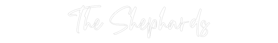 CREATE YOUR OWN WEDDING NEON SIGN The Shephards