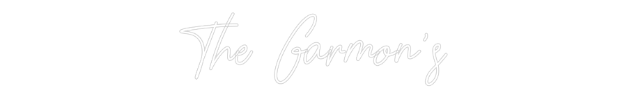 CREATE YOUR OWN WEDDING NEON SIGN The Garmon's