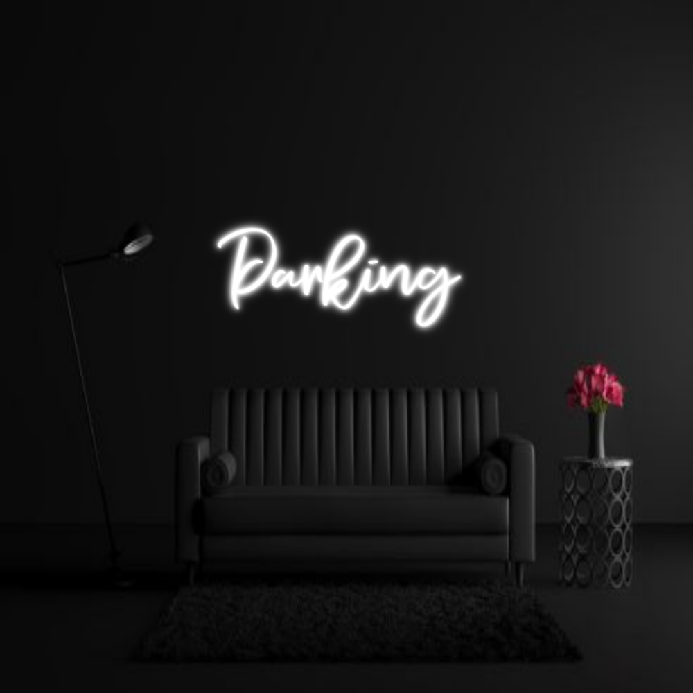 CREATE YOUR OWN WEDDING NEON SIGN Parking