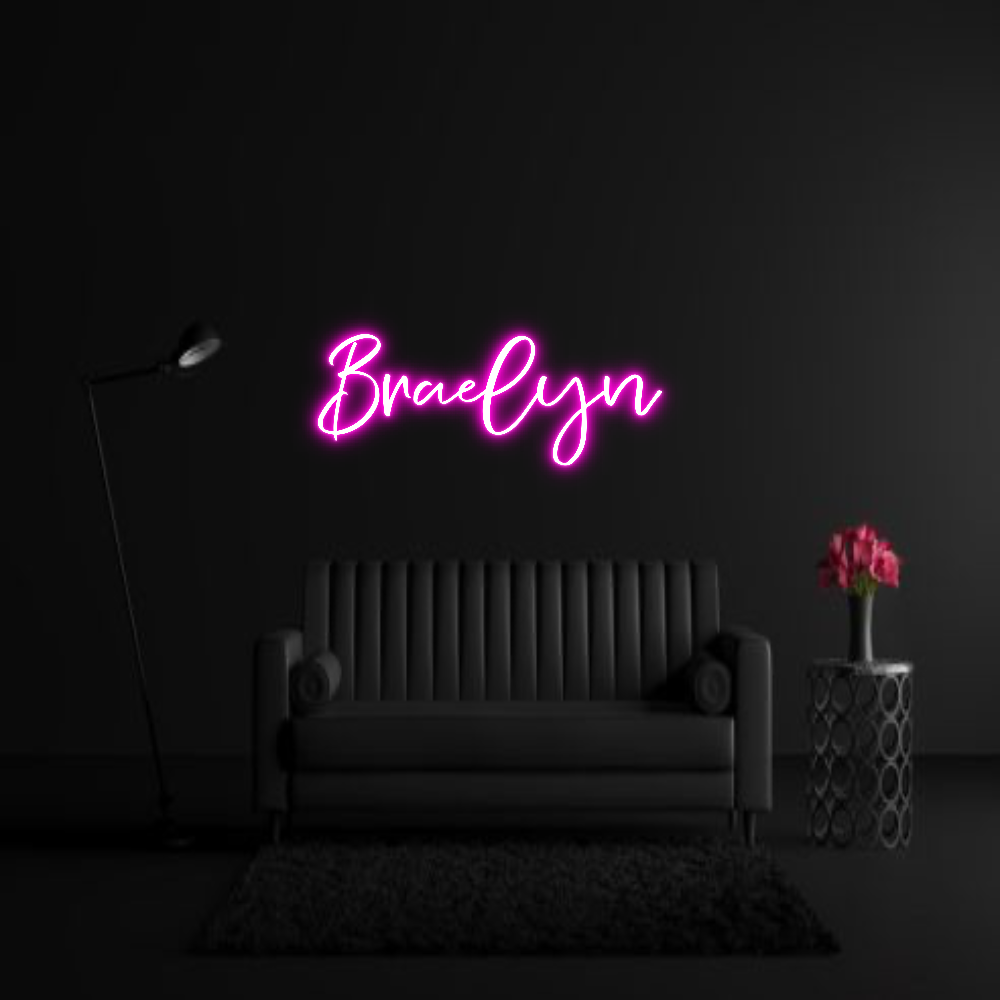 CREATE YOUR OWN WEDDING NEON SIGN Braelyn