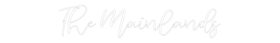 CREATE YOUR OWN WEDDING NEON SIGN The Mainlands