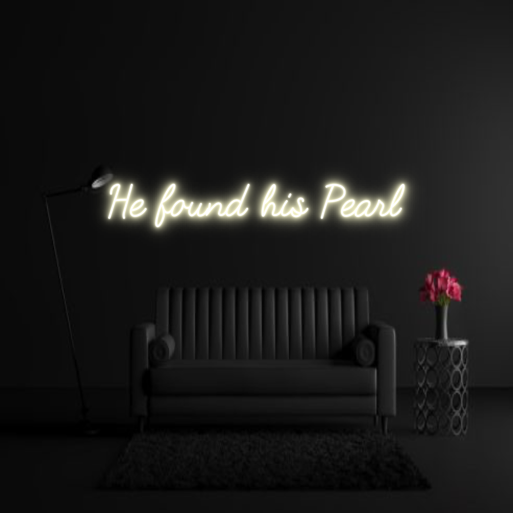 CREATE YOUR OWN WEDDING NEON SIGN He found his ...
