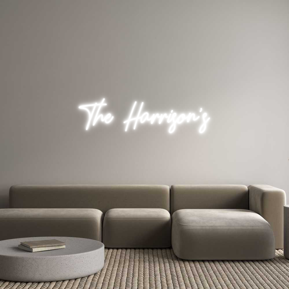 CREATE YOUR OWN CUSTOM NEON The Harrison’s