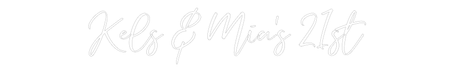 CREATE YOUR OWN WEDDING NEON SIGN Kels & Mia’s ...