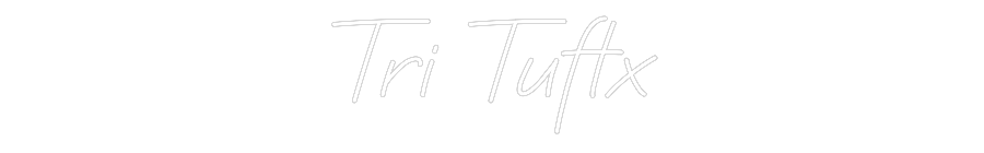 CREATE YOUR OWN WEDDING NEON SIGN Tri Tuftx