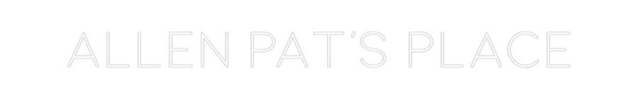 CREATE YOUR OWN CUSTOM NEON Allen Pat's P...