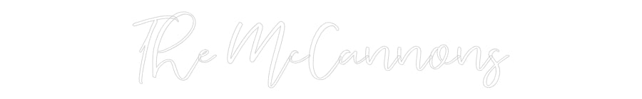 CREATE YOUR OWN WEDDING NEON SIGN The McCannons