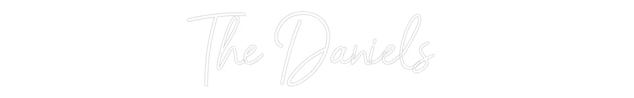 CREATE YOUR OWN WEDDING NEON SIGN The Daniels