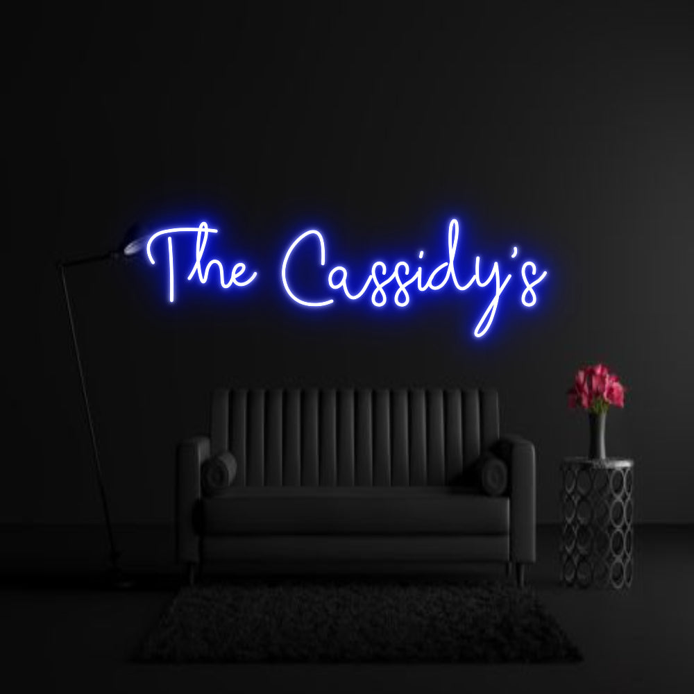 CREATE YOUR OWN WEDDING NEON SIGN The Cassidy's