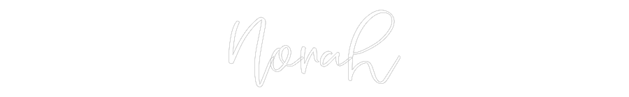 CREATE YOUR OWN WEDDING NEON SIGN Norah