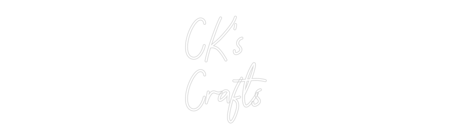 CREATE YOUR OWN CUSTOM NEON CK’s
Crafts