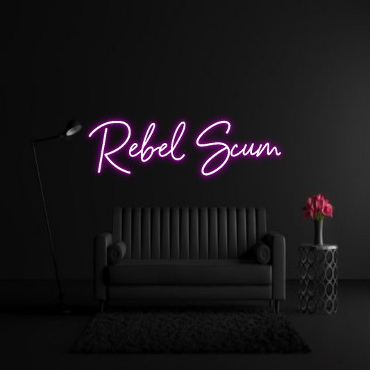 CREATE YOUR OWN WEDDING NEON SIGN Rebel Scum