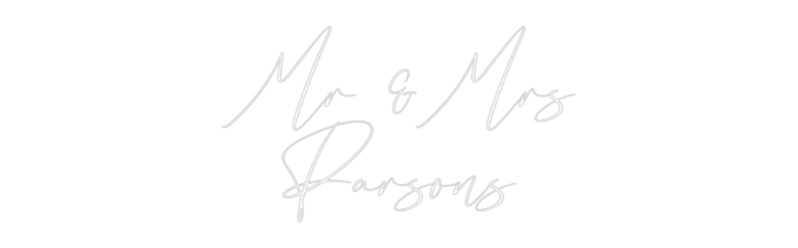 CREATE YOUR OWN WEDDING NEON SIGN Mr & Mrs
Par...