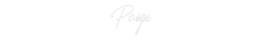 CREATE YOUR OWN WEDDING NEON SIGN Paige