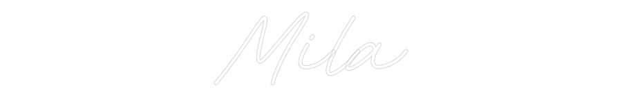 CREATE YOUR OWN WEDDING NEON SIGN Mila