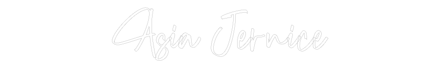 CREATE YOUR OWN WEDDING NEON SIGN Asia Jernice