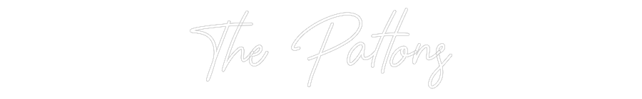 CREATE YOUR OWN WEDDING NEON SIGN The Pattons
