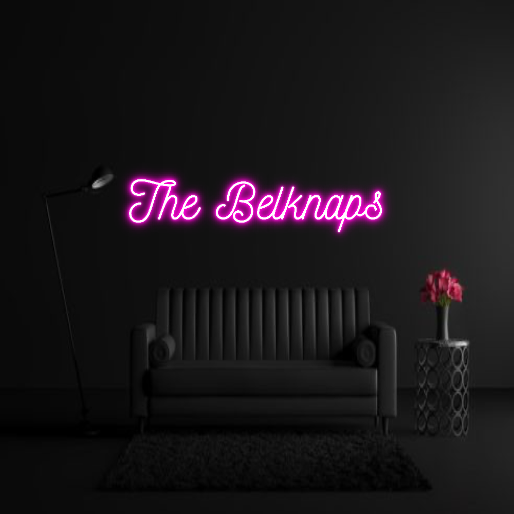 CREATE YOUR OWN WEDDING NEON SIGN The Belknaps