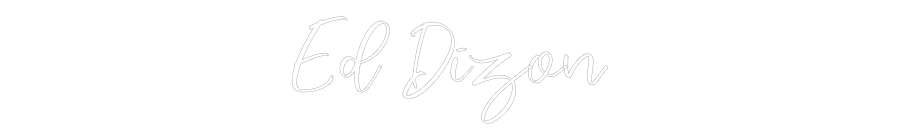 CREATE YOUR OWN WEDDING NEON SIGN Ed Dizon