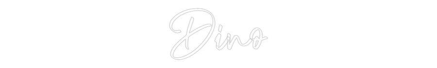 CREATE YOUR OWN CUSTOM NEON Dino