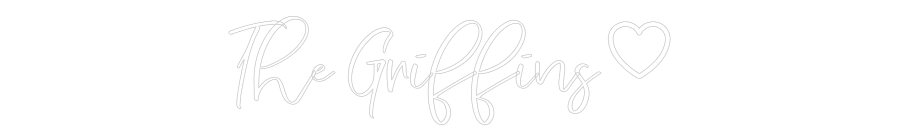 CREATE YOUR OWN WEDDING NEON SIGN The Griffins