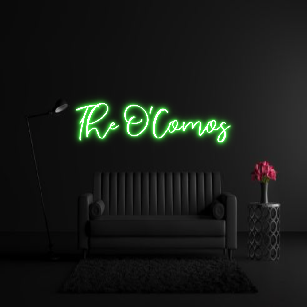 CREATE YOUR OWN WEDDING NEON SIGN The O'Comos