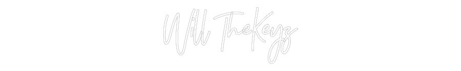 CREATE YOUR OWN WEDDING NEON SIGN Will TheKeyz