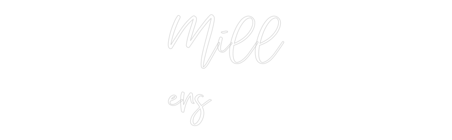 CREATE YOUR OWN WEDDING NEON SIGN Mill
ers