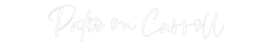 CREATE YOUR OWN WEDDING NEON SIGN Patio on Carr...