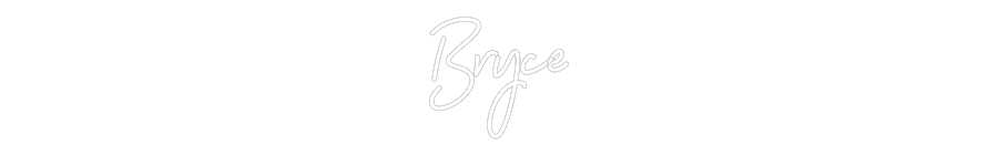 CREATE YOUR OWN WEDDING NEON SIGN Bryce