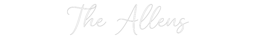 CREATE YOUR OWN WEDDING NEON SIGN The Allens