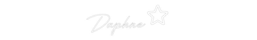 CREATE YOUR OWN WEDDING NEON SIGN Daphne
