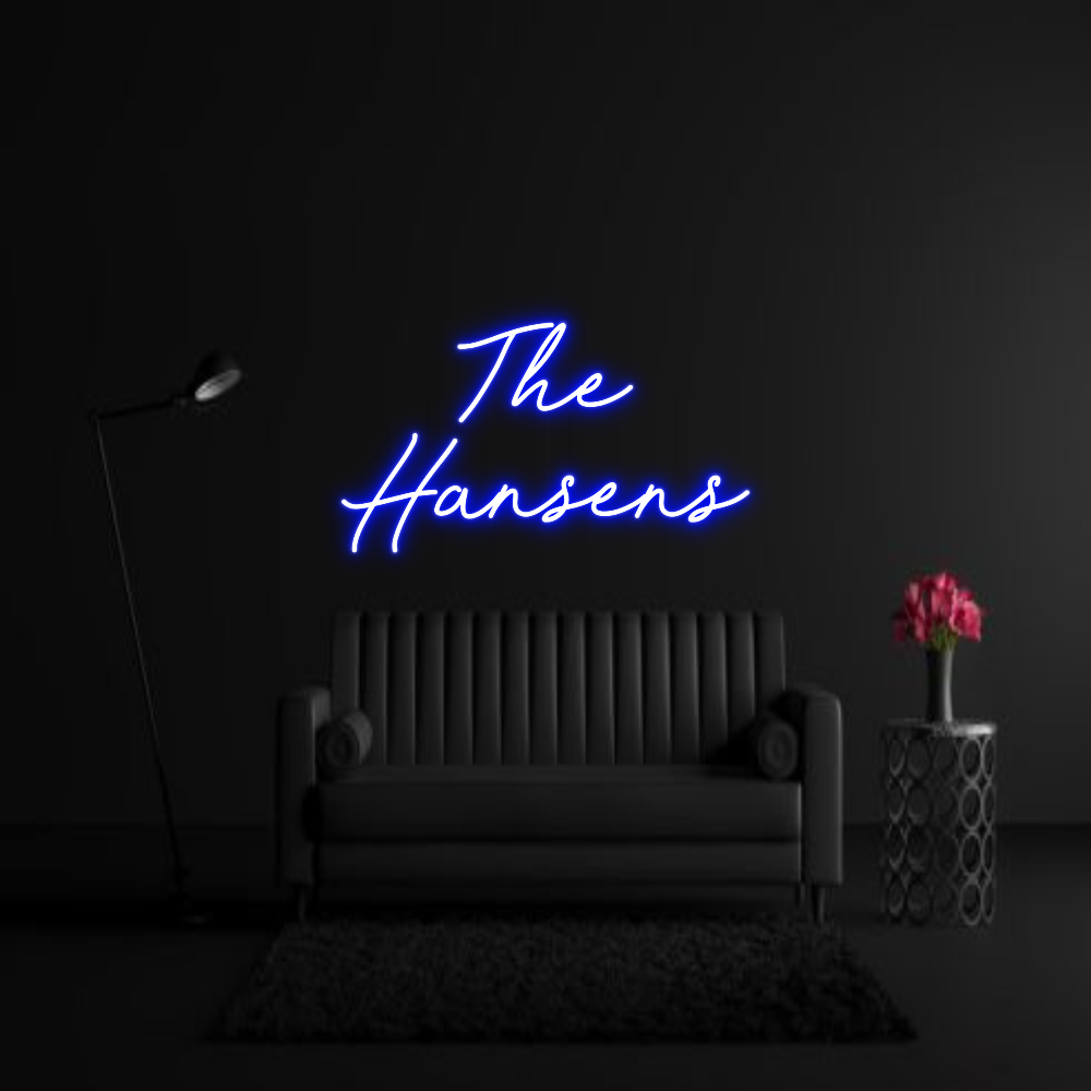 CREATE YOUR OWN WEDDING NEON SIGN The
Hansens