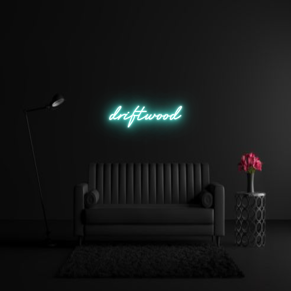 CREATE YOUR OWN WEDDING NEON SIGN driftwood