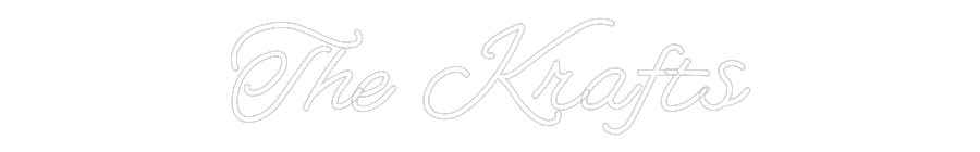 CREATE YOUR OWN WEDDING NEON SIGN The Krafts